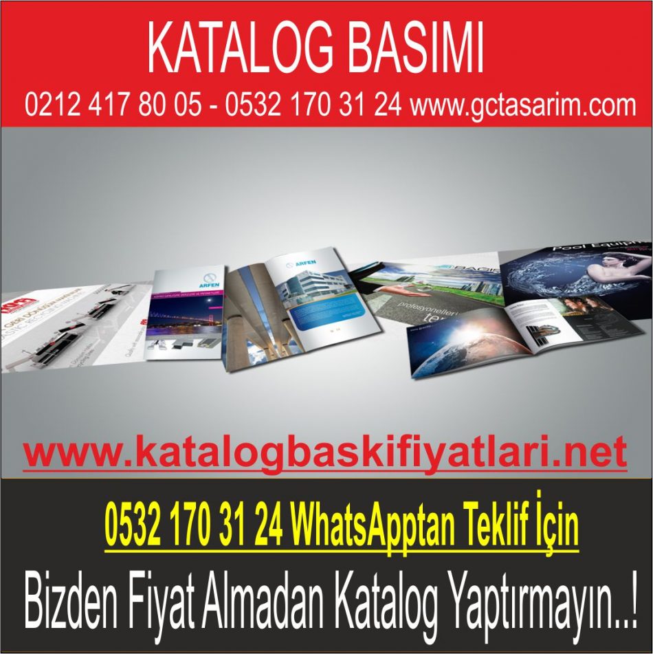 katalog basımı